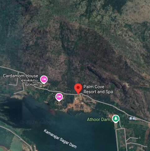 Palm Cove Resort Location Map